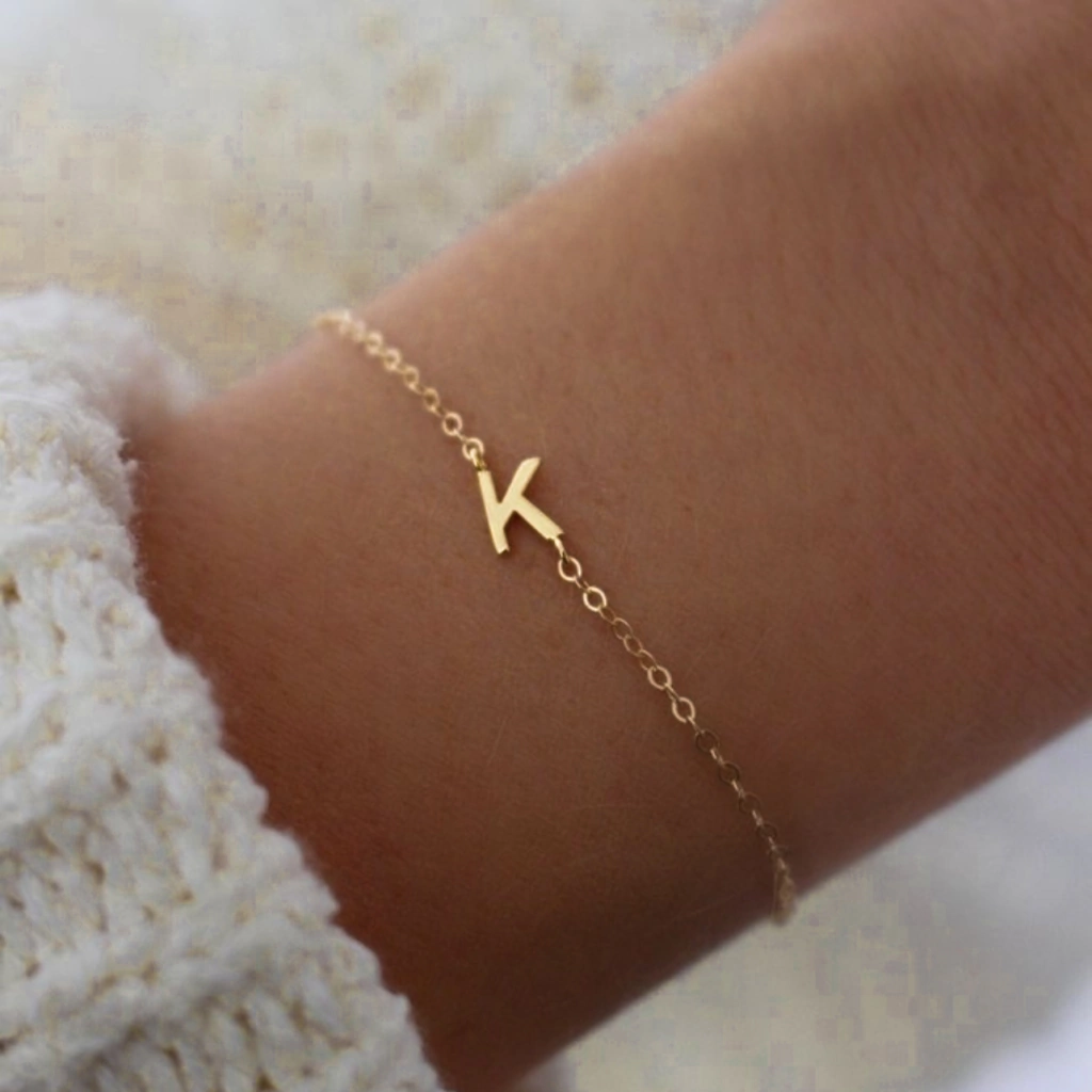 Id Initial Bracelet