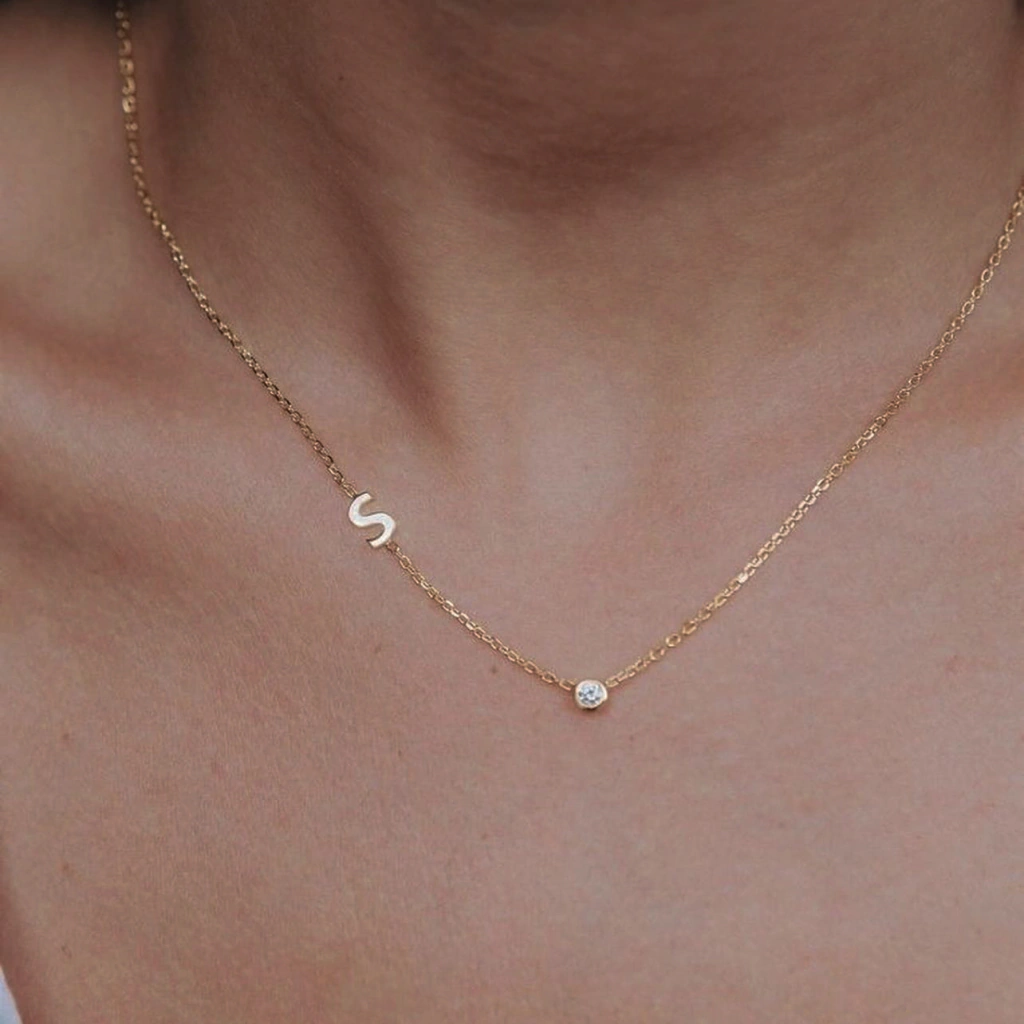 ID Choker Center Bling