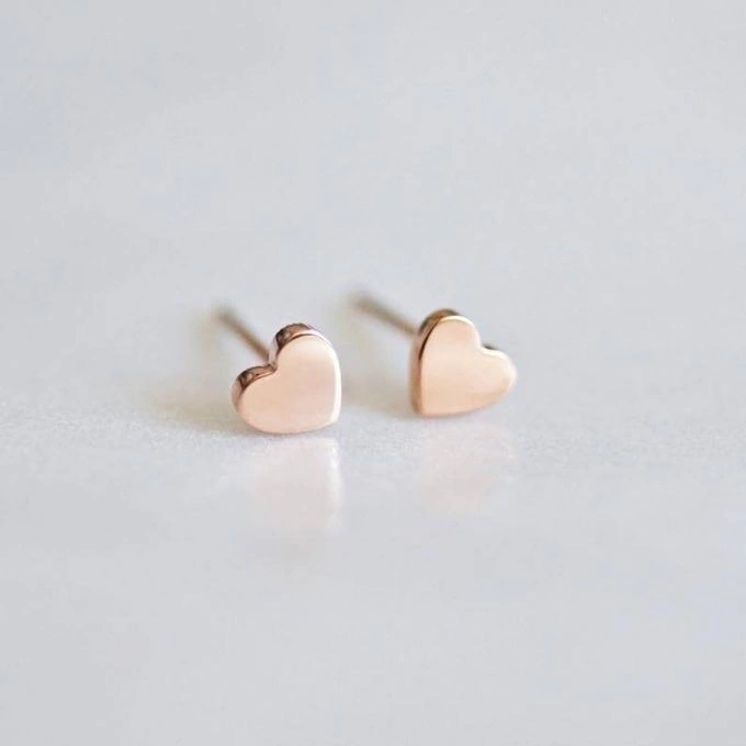 Earring Rose Hearts