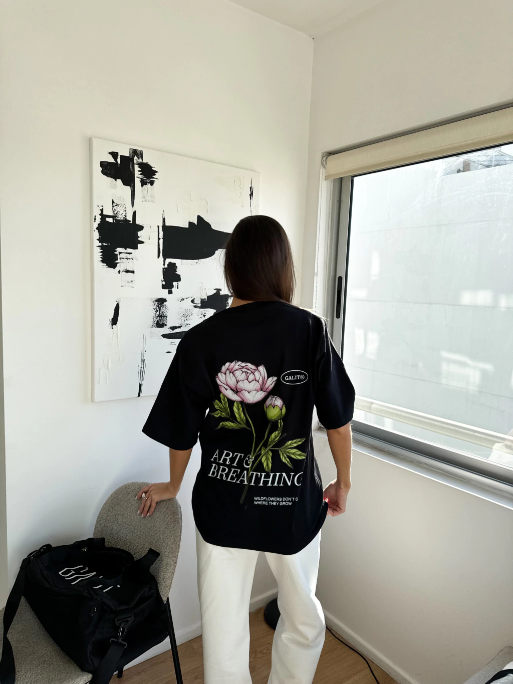 Remera oversize [Art&Breathing]