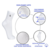 Kit Com 3 Pares de Meia Walk Cano Alto Algodão - Lupo 03245 - comprar online