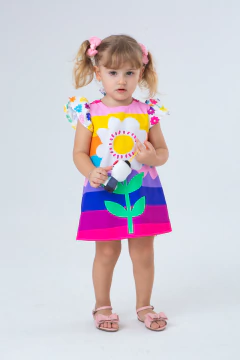 Vestido c/Calcinha Listras - comprar online