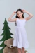 Vestido Liso Branco