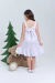 Vestido Liso Branco - YELED KIDS - MODA INFANTIL DIRETO DA FÁBRICA