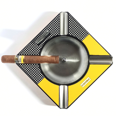 Cenicero para Puros y Habanos Cohiba Con Guillotina y centro desmontable. - Puros Don Evaristo