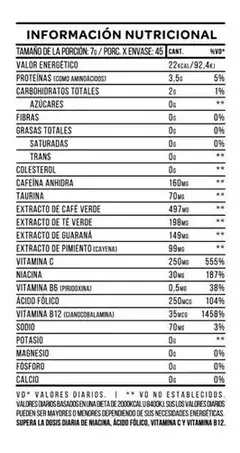Pump 3d Ripped 315 Gr Star Nutrition Pre Entreno + Quemador - comprar online
