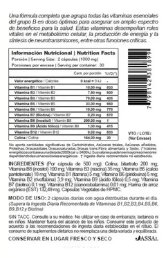 VITAMINA B COMPLEJO Vitaminico Completo Vitalum X60 Caps en internet