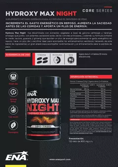 Suplemento En Tabletas Sport Hydroxy Max Quemador Sabor Neutro En Pote - SUPLEMENTOSONLINE.FIT