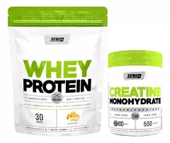 Star Nutrition Whey Protein En Doypack X2LB + Creatina Monohidratada Pote X500Gg en internet