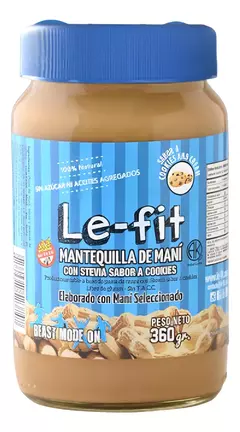 Mantequilla De Maní Le Fit Natural X 360 Gr - SUPLEMENTOSONLINE.FIT