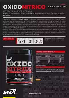 Oxido Nitrico Ena 150g 30 Servicios - Aumento Masa Muscular en internet
