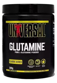 Glutamina Powder 300 Gr Universal Nutrition Usa Sabor Sin Sabor - comprar online