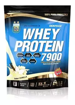 Whey Protein 7900 Afa 1 Kg Gentech Proteina Suplementos - comprar online