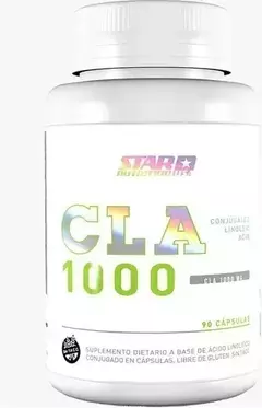 Star Nutrition Cla 1000 Soft Gel Quemador De Grasas X 90caps - comprar online