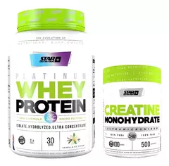 Star Nutrition Whey Protein 2lb pote + Creatina Monohidrato 500gr - comprar online