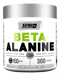 Beta Alanine 300 Grs Star Nutrition 150 Servicios Carnosina 100% Pura Sin Aditivos - comprar online