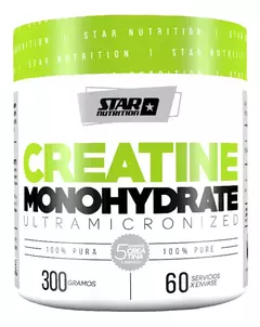 Suplemento En Polvo Star Nutrition Creatine Monohydrate En Pote De 300g - comprar online
