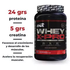 Imagen de Whey X-Pro proteína CON creatina en pote de 907g Suplemento en polvo ENA Sport