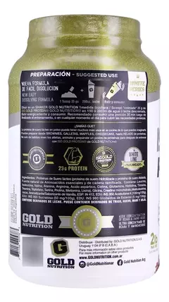Iso Gold Protein X 2lbs Gold Nutrition - SUPLEMENTOSONLINE.FIT