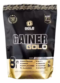 Gainer Gold Nutrition Sabor Gourmet X5lbs - comprar online
