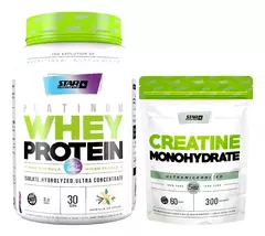 Star Nutrition Whey Protein 2lb pote + Creatina Monohidrato 300gr doypack en internet