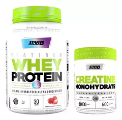 Star Nutrition Whey Protein 2lb pote + Creatina Monohidrato 500gr - SUPLEMENTOSONLINE.FIT