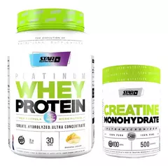 Star Nutrition Whey Protein 2lb pote + Creatina Monohidrato 500gr - tienda online