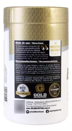 B-complex Gold Nutrition Vitamina Complejo B Multivitaminico Cápsulas - comprar online