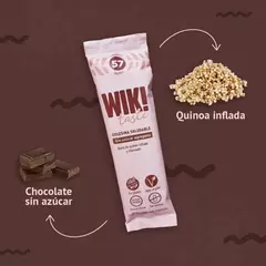 Barra de cereal Wik Taste sin TACC sabor quinoa/chocolate 20g de 20 u Vegan Kosher Sin Tacc - tienda online