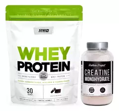 Star Nutrition Whey Protein 2lb doypack + Creatina Monohidrato 200gr project - tienda online