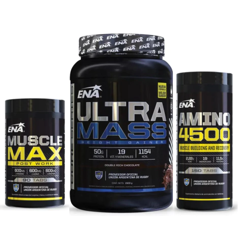 Ultra Mass Muscle Max Amino 4500 Ena - comprar online