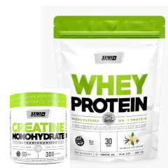 Combo Creatina 100% 300g doypack + Whey Proteín 908g DOYPACK Star Nutrition en internet