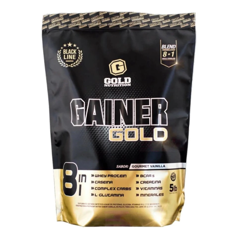 Gainer Gold Nutrition Sabor Gourmet X5lbs