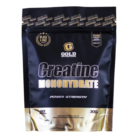 Creatina 100% monohidrato de 300g Gold Nutrition