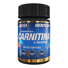 Carnitina Gentech Quemador De Grasa X 90 Capsulas Sin Tacc