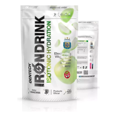 Iron Drink Bebida Isotónica Hidratante Vit C 400 GS Gentech
