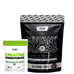 MUTANT MASS + CREATINA 300GS DOYPACK COMBO STAR NUTRITION en internet