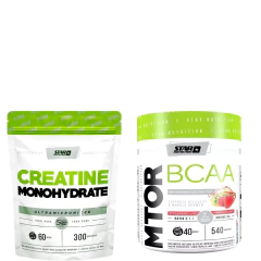 Combo recuperacion Star Nutrition Creatina X300 Gr pote + Mtor Bcaa X 270gr - tienda online