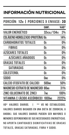 Collagen Plus 360gr En Polvo Sabor Limón - Star Nutrition - comprar online