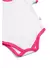 Imagem do KIT 2 BODY BRANCO MANGA CURTA ROSA Q1