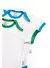 KIT 2 BODY BRANCO MANGA CURTA VERDE E AZUL Q1 na internet