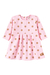 VESTIDO MOLETINHO ROSA POÁ DOURADO P3