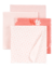KIT CUEIRO CARTER´S 4 COBERTINHAS FLORAL X3