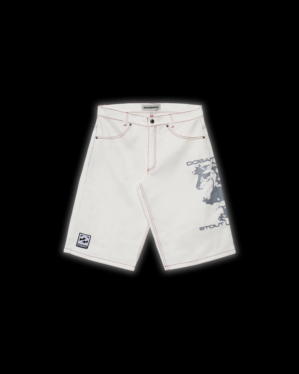 BERMUDAS CONTRAST BLANCA