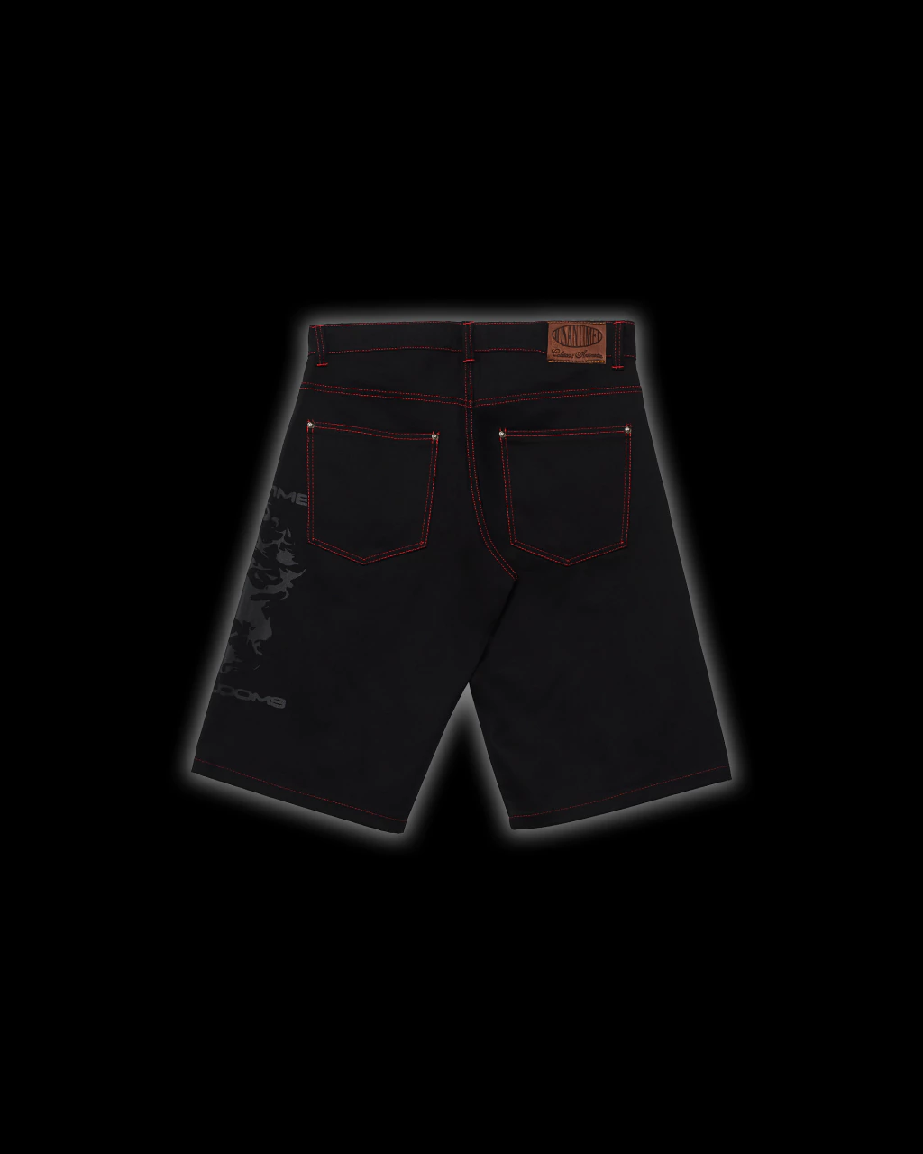 BERMUDAS CONTRAST NEGRA