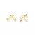 Brinco estilo earcuff curve liso orgânico - banhado ouro - comprar online