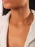 Choker bolinhas lisas veneziana - banho de ouro - comprar online