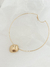 Choker aro pingente - ouro na internet