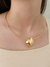 Choker aro pingente - ouro - comprar online