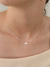 Choker ponto de luz - Prata 925
